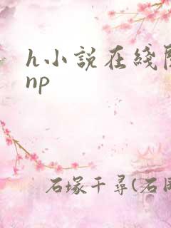 h小说在线阅读np h小说在线阅读np