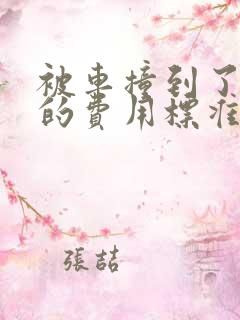 被车撞到了赔偿的费用标准