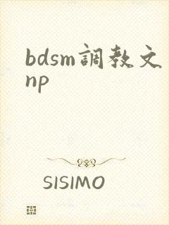 bdsm调教文np