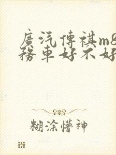 广汽传祺m8商务车好不好 广汽传祺m8商务车好不好