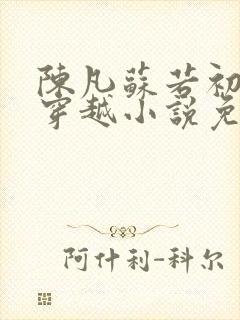 陈凡苏若初主角穿越小说免费阅读