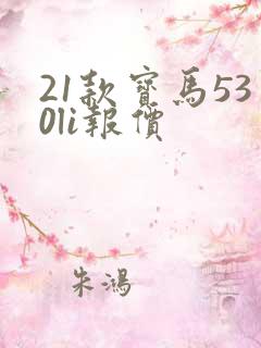 21款宝马530li报价