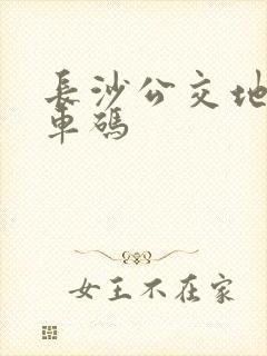 长沙公交地铁乘车码 长沙公交地铁乘车码