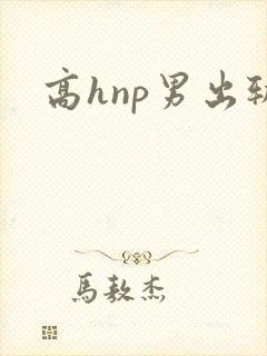 高hnp男出轨