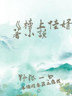 《榜上佳婿》原著小说
