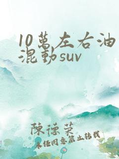 10万左右油电混动suv