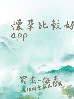 怀孕比较好用的app
