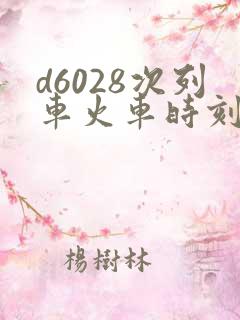 d6028次列车火车时刻表查询