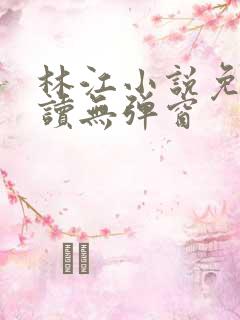 林江小说免费阅读无弹窗