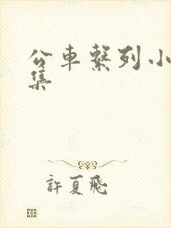 公车系列小说合集