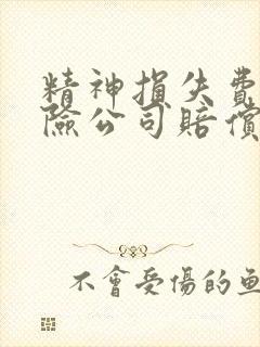 精神损失费由保险公司赔偿还是车主