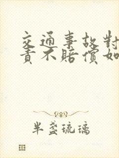 交通事故对方全责不赔偿如何起诉