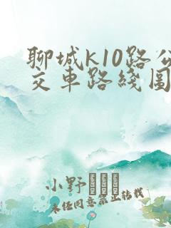 聊城k10路公交车路线图