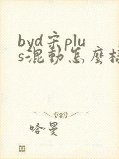byd宋plus混动怎么样