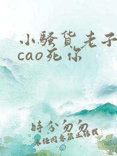 小骚货老子今天cao死你 小骚货老子今天cao死你