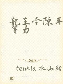 龙王令陈平最终实力