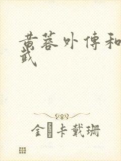 黄蓉外传和大小武 黄蓉外传和大小武