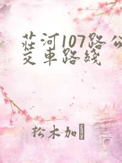 庄河107路公交车路线