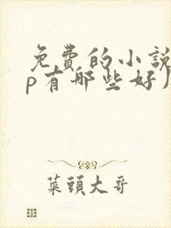 免费的小说app有哪些好用 免费的小说app有哪些好用