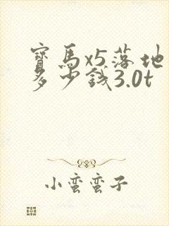 宝马x5落地价多少钱3.0t 宝马x5落地价多少钱3.0t