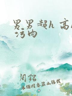 男男超h 高h 污肉