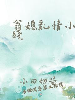 翁媳乱情小说在线