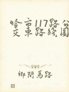 哈市117路公交车路线图 哈市117路公交车路线图
