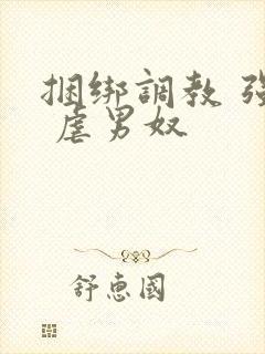 捆绑调教 强制 虐男奴