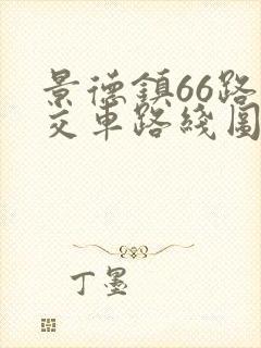 景德镇66路公交车路线图