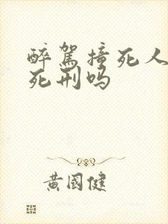 醉驾撞死人会判死刑吗