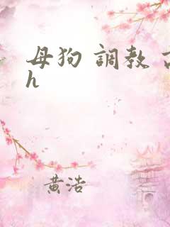 母狗 调教 高h