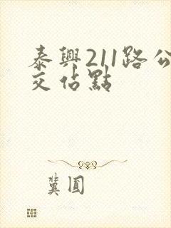 泰兴211路公交站点