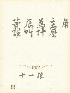 萧辰为主角的小说叫什么