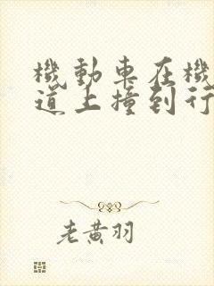 机动车在机动车道上撞到行人责任