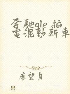 奔驰gle 插电混动新车落地价