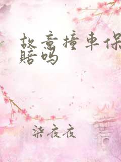 故意撞车保险会赔吗 故意撞车保险会赔吗