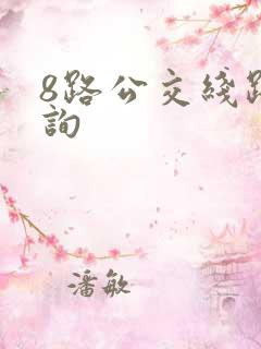 8路公交线路查询