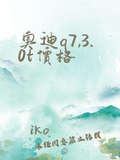 奥迪q7,3.0t价格
