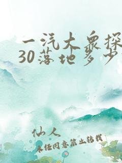 一汽大众探岳330落地多少钱