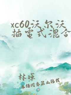xc60沃尔沃插电式混合动力