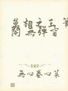 万相之王 笔趣阁 无弹窗