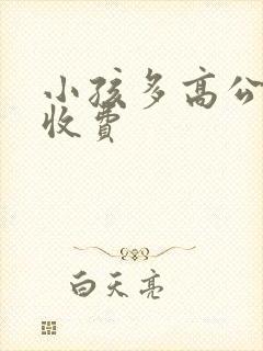 小孩多高公交车收费