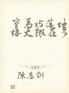 宝马x5落地价格大概在多少钱