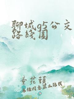 聊城g5公交车路线图