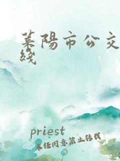 莱阳市公交车路线