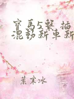 宝马5系 插电混动新车新款