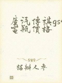 广汽传祺gs4电瓶价格