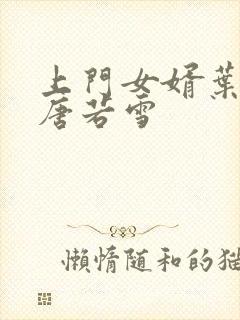 上门女婿叶凡与唐若雪