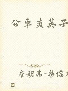 公车爽英子小说
