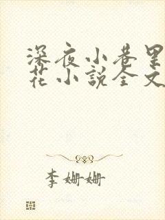 深夜小巷里的校花小说全文阅读